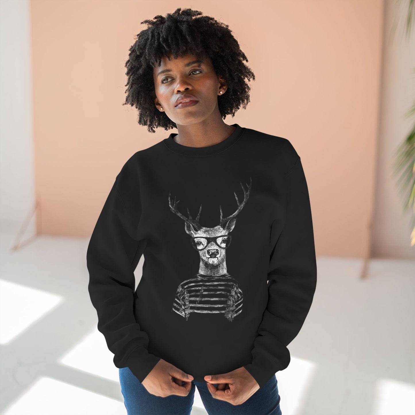 Quirky Animal Graphic Sweatshirt, Cute Unisex Crewneck, Cozy Fashion, Gift for Nature Lovers, Stylish Casual Wear