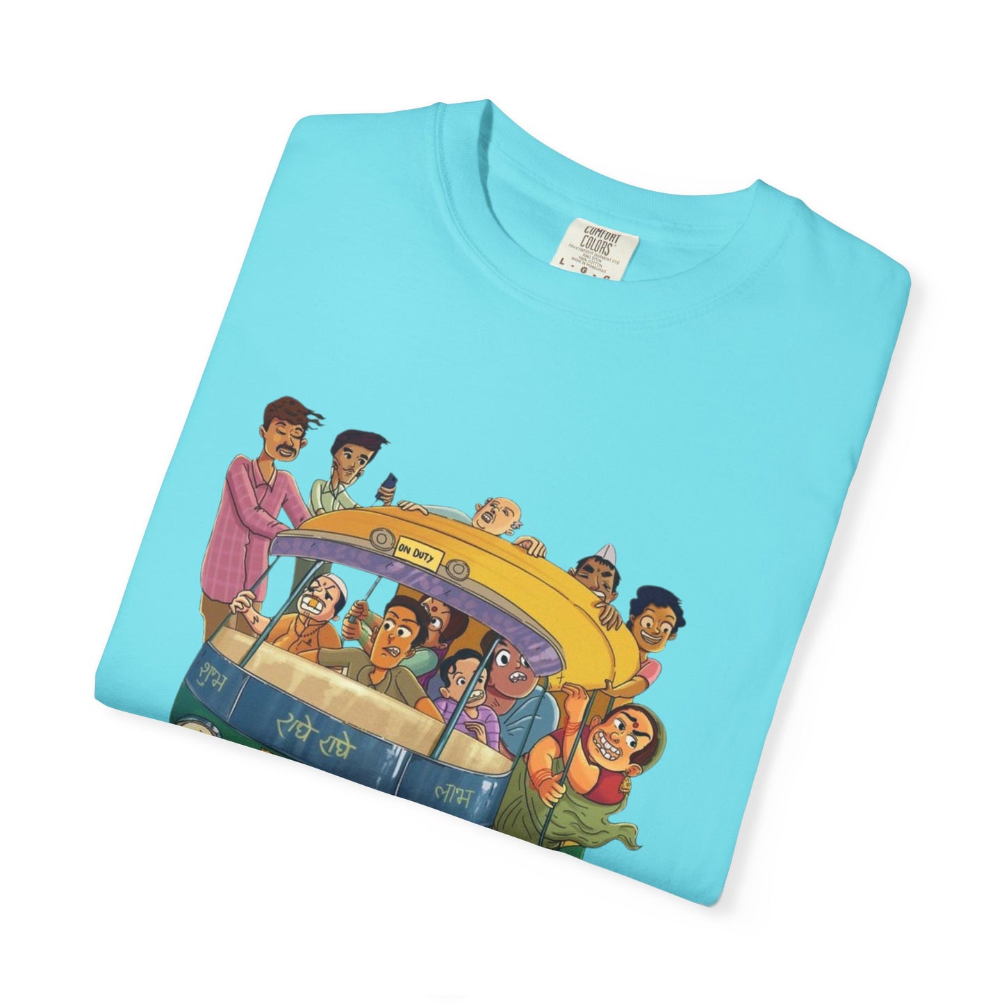 Vibrant Travel T-Shirt - Fun Lahore to Amritsar Design, Perfect for Adventurers, Travel Lovers, Gift Ideas, Casual Wear, Summer Style