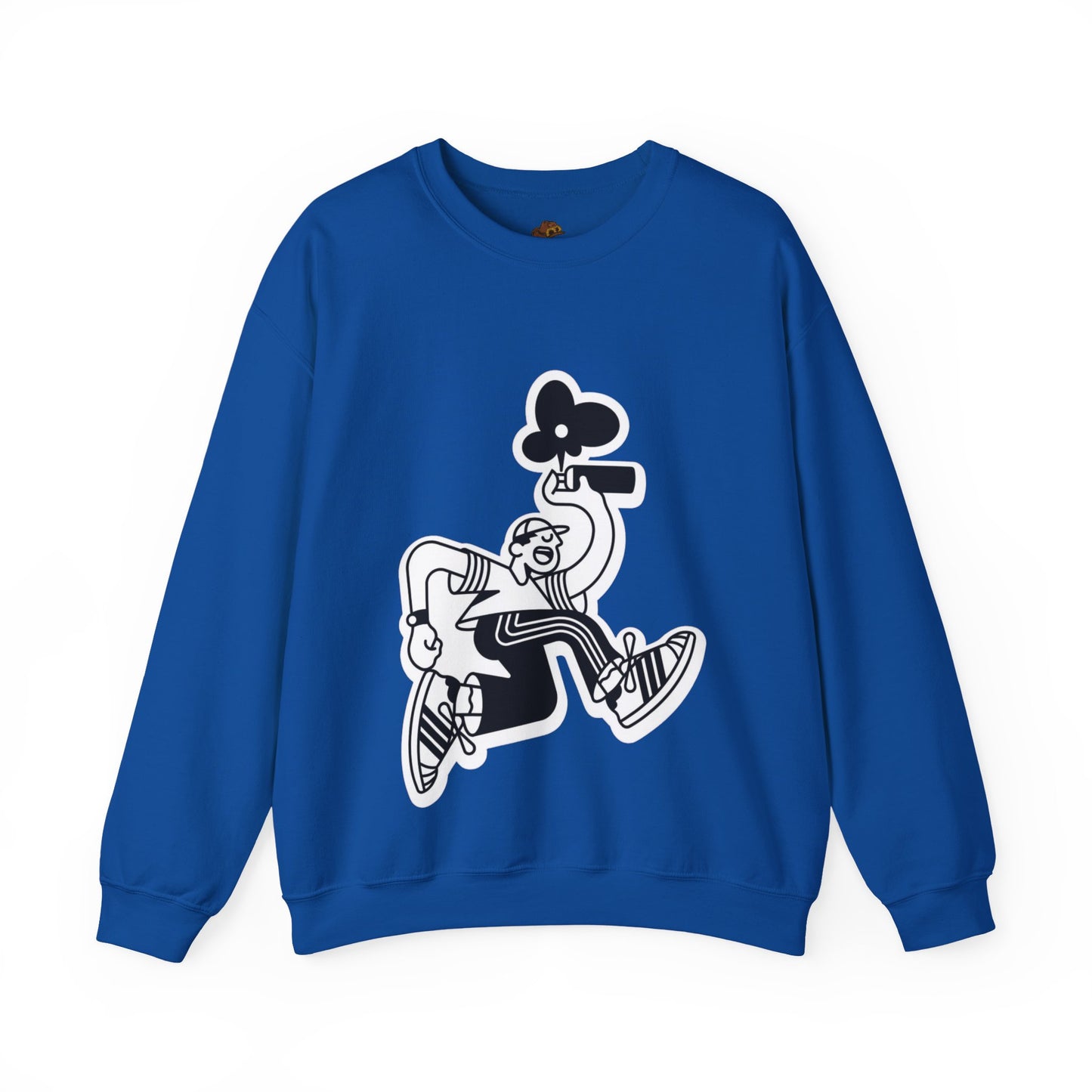 Urban Street Art Wear Sweatshirt, Graffiti Crewneck Jumper, Hip Hop Pullover, City Style Top, Unisex Urban Fashion