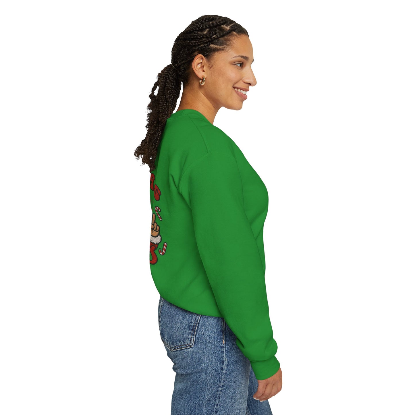 Unisex Christmas Vibes Crewneck Sweatshirt, Christmas outfit Holiday Vibes