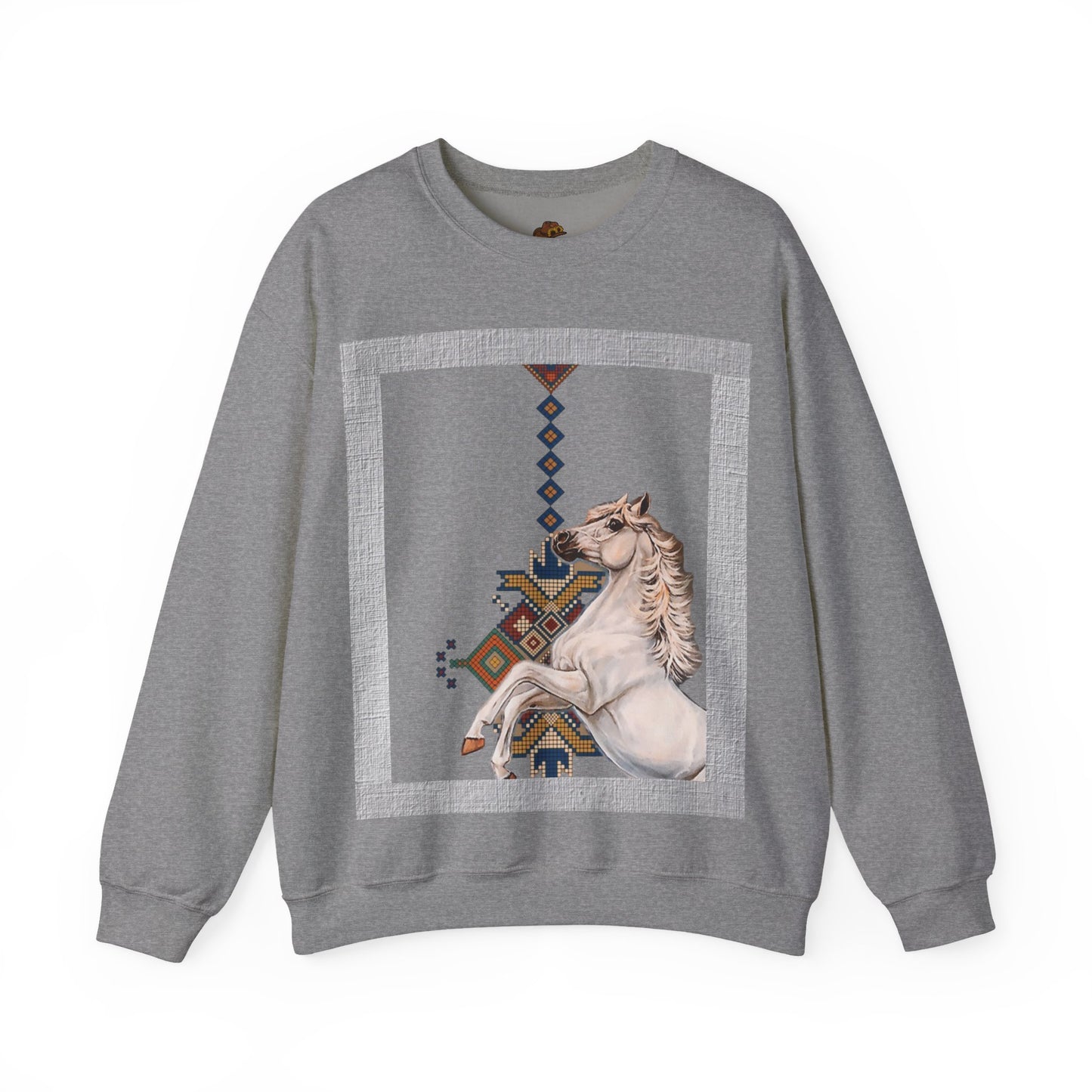 Crewneck Sweatshirt - Punjab Horse Tradition