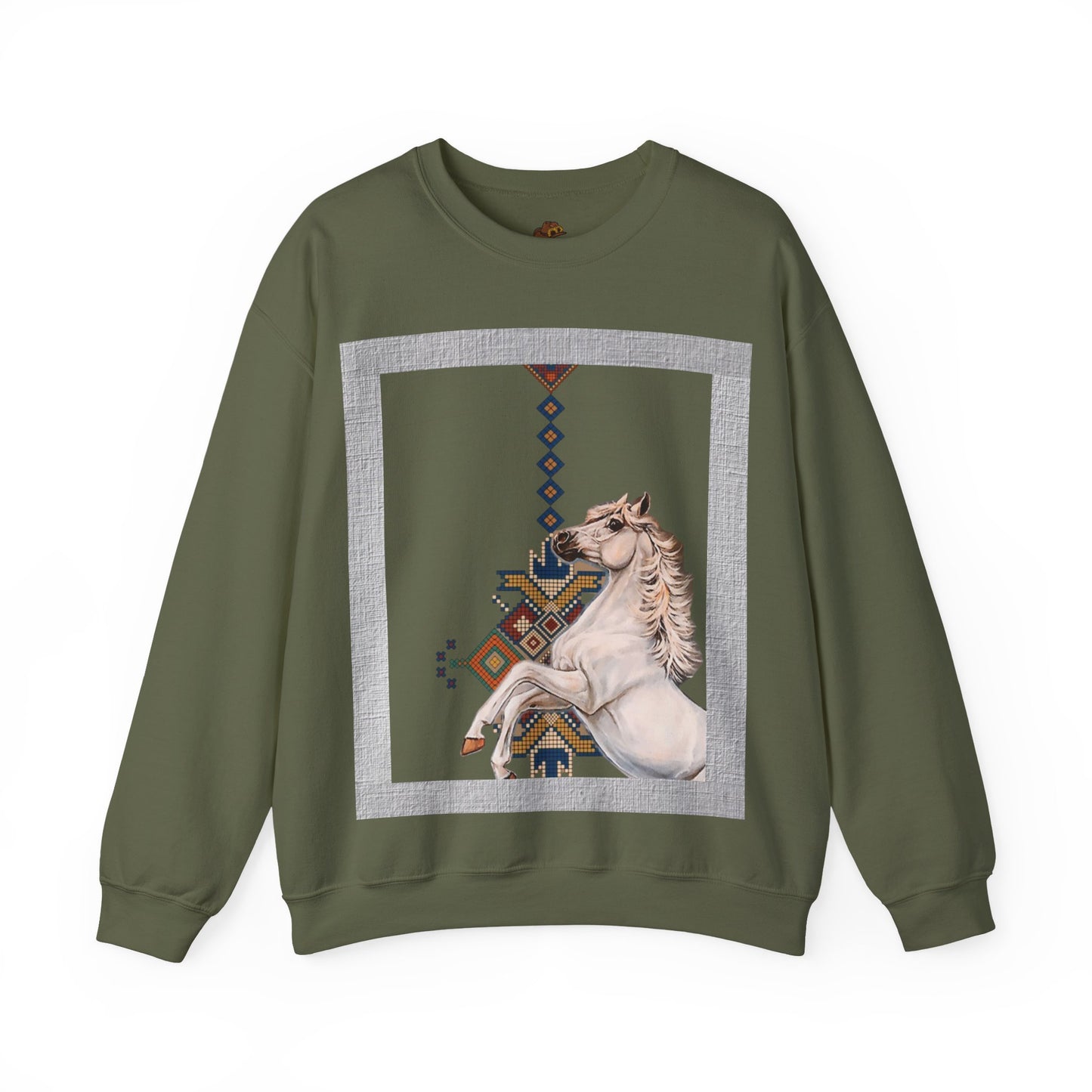 Crewneck Sweatshirt - Punjab Horse Tradition