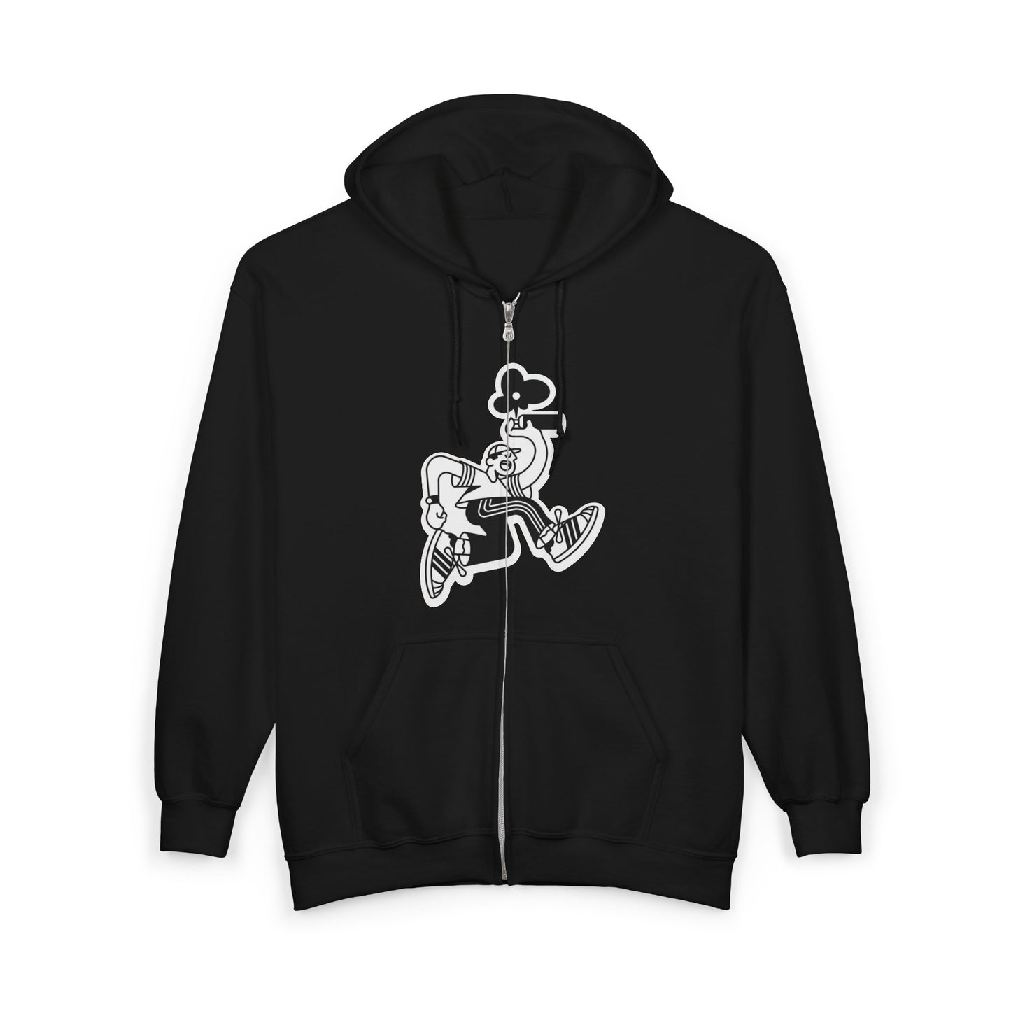 Urban Street Art Hoodie, Graffiti Style Sweatshirt, City Wall Art Jumper, Cool Hip Hop Pullover, Unisex Hooded Jacket