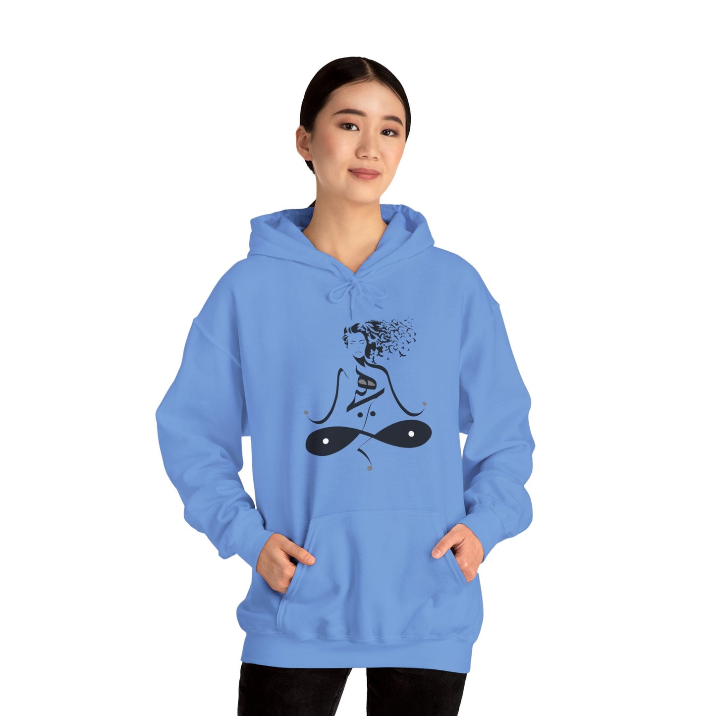 Arabic Art Hoodie, Islamic Calligraphy Sweatshirt, Middle Eastern Design Jumper, Spiritual Clothing, Muslim Gift, Ethnic Sweatshirt