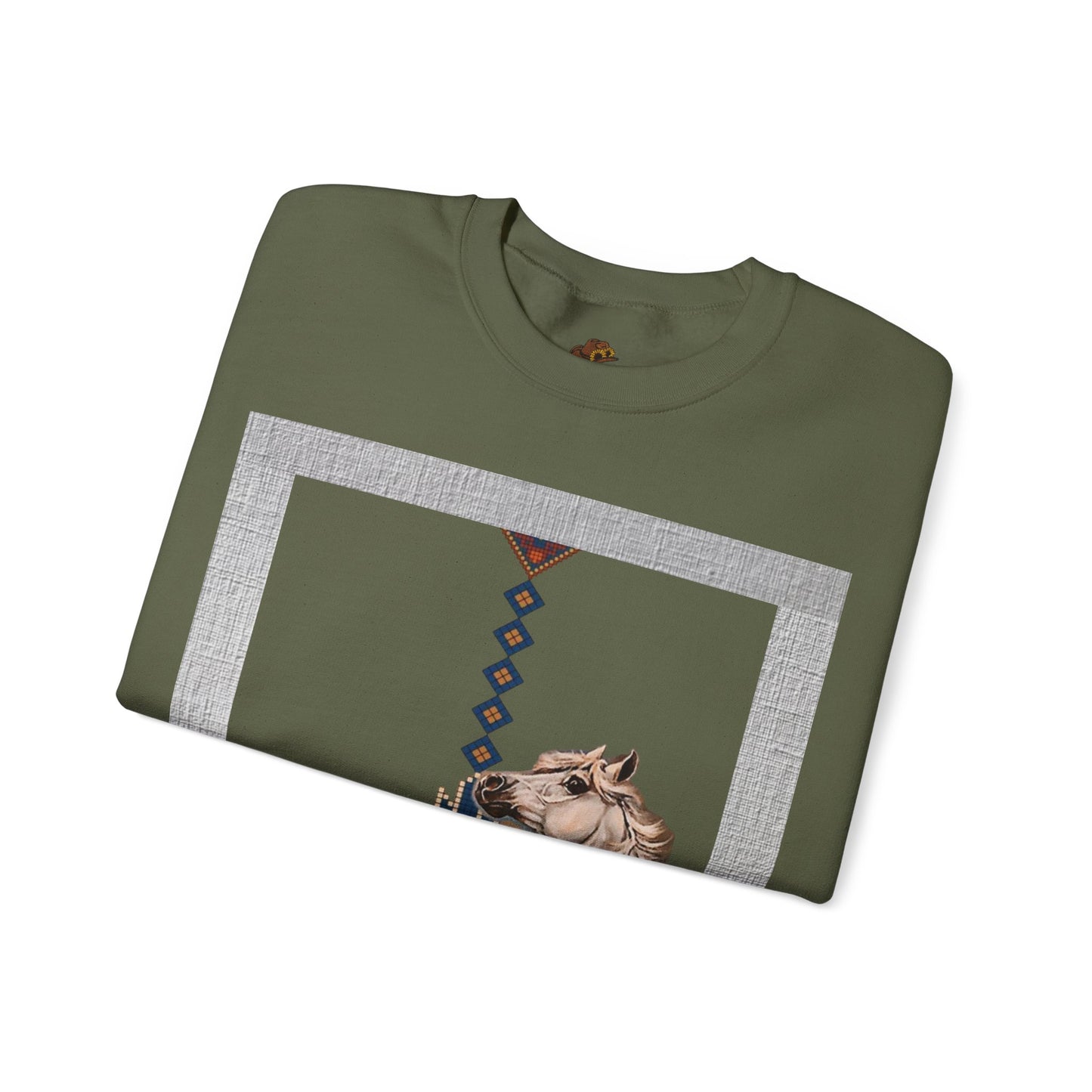 Crewneck Sweatshirt - Punjab Horse Tradition