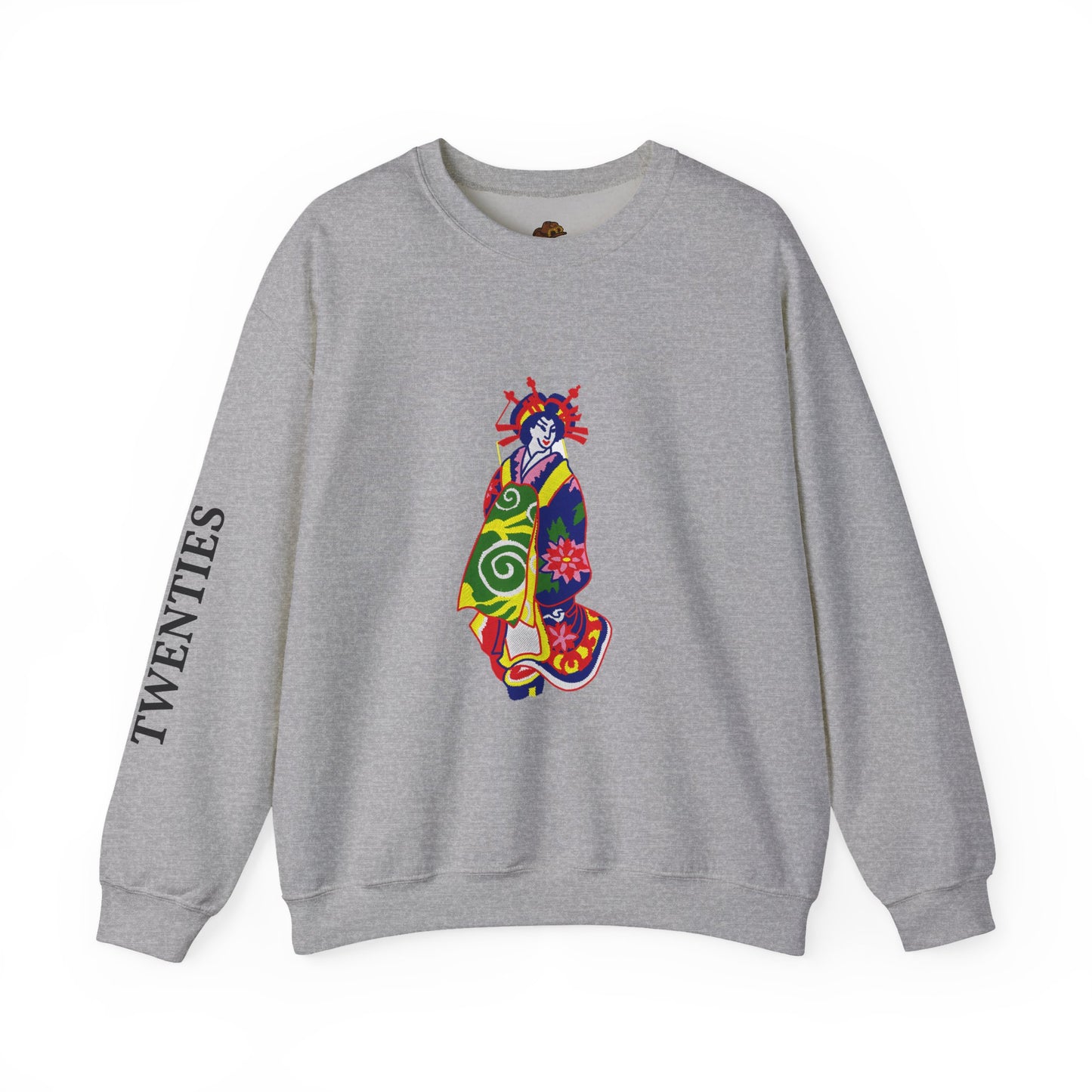 Brazilian Art Crewneck Sweatshirt, Unique South American Design, Cozy Jumper, Sweatshirt Gift, Vibrant Pullover, Cultural Clothing