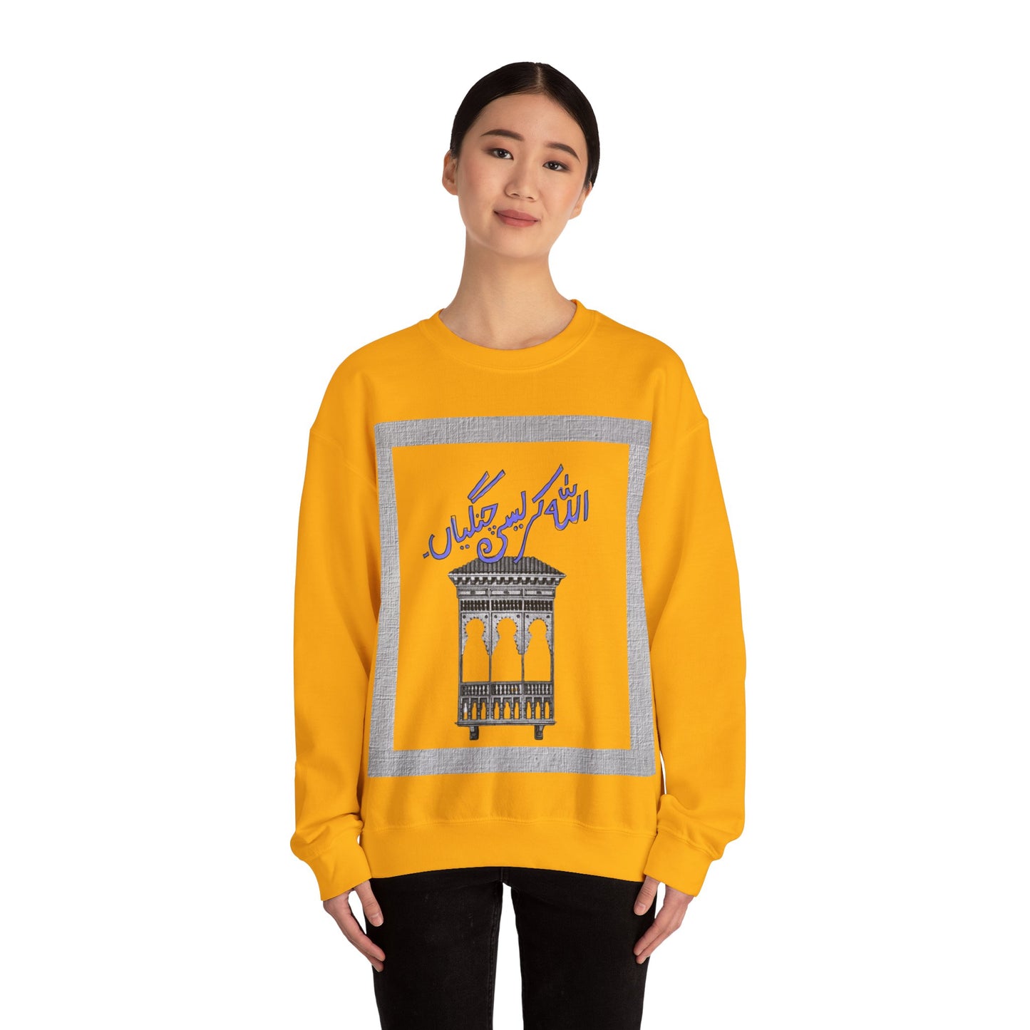 Pakistani Storytelling Sweatshirt, Cultural Heritage Jumper, Traditional Folklore Pullover, Unisex Crewneck Top, South Asian Narrative