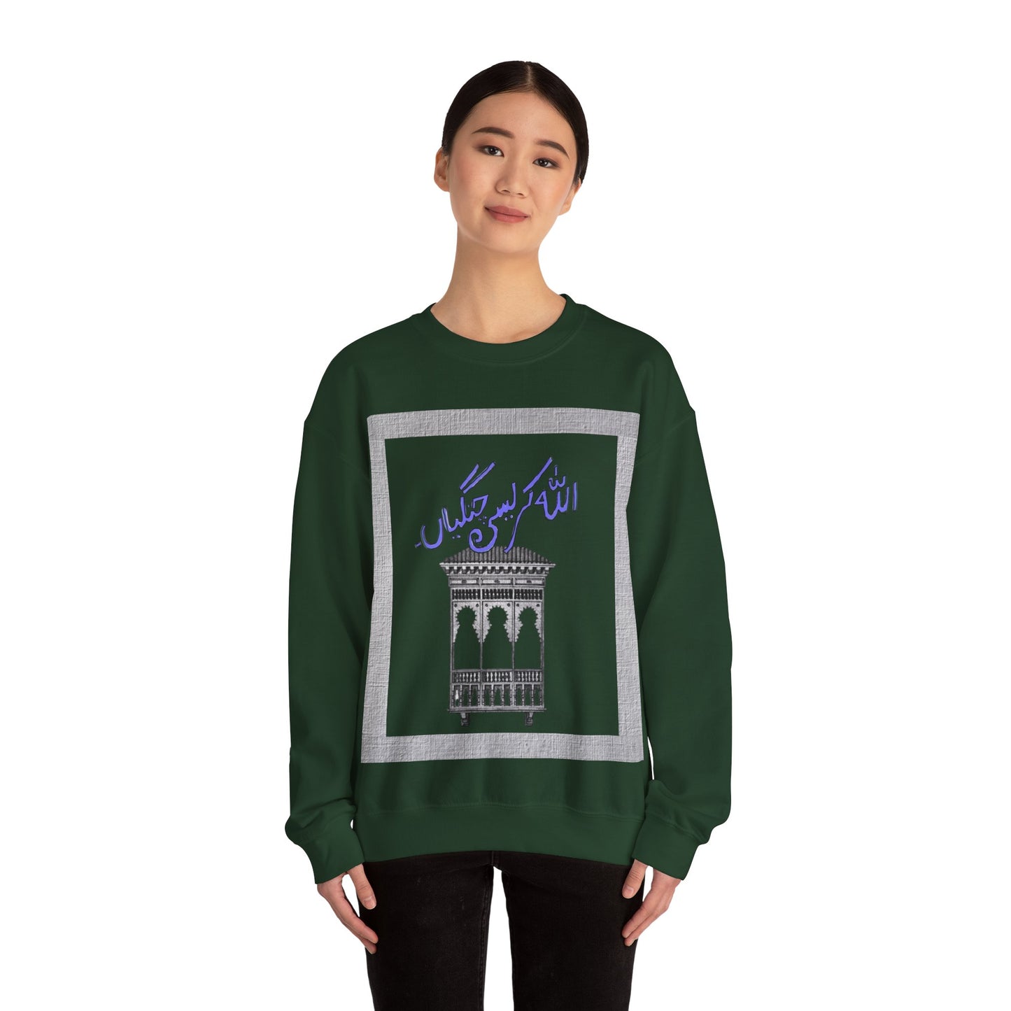 Pakistani Storytelling Sweatshirt, Cultural Heritage Jumper, Traditional Folklore Pullover, Unisex Crewneck Top, South Asian Narrative