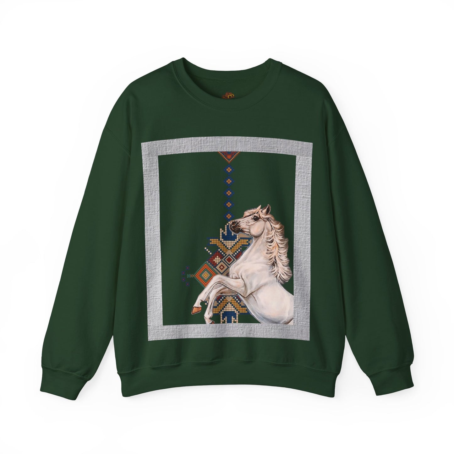 Crewneck Sweatshirt - Punjab Horse Tradition