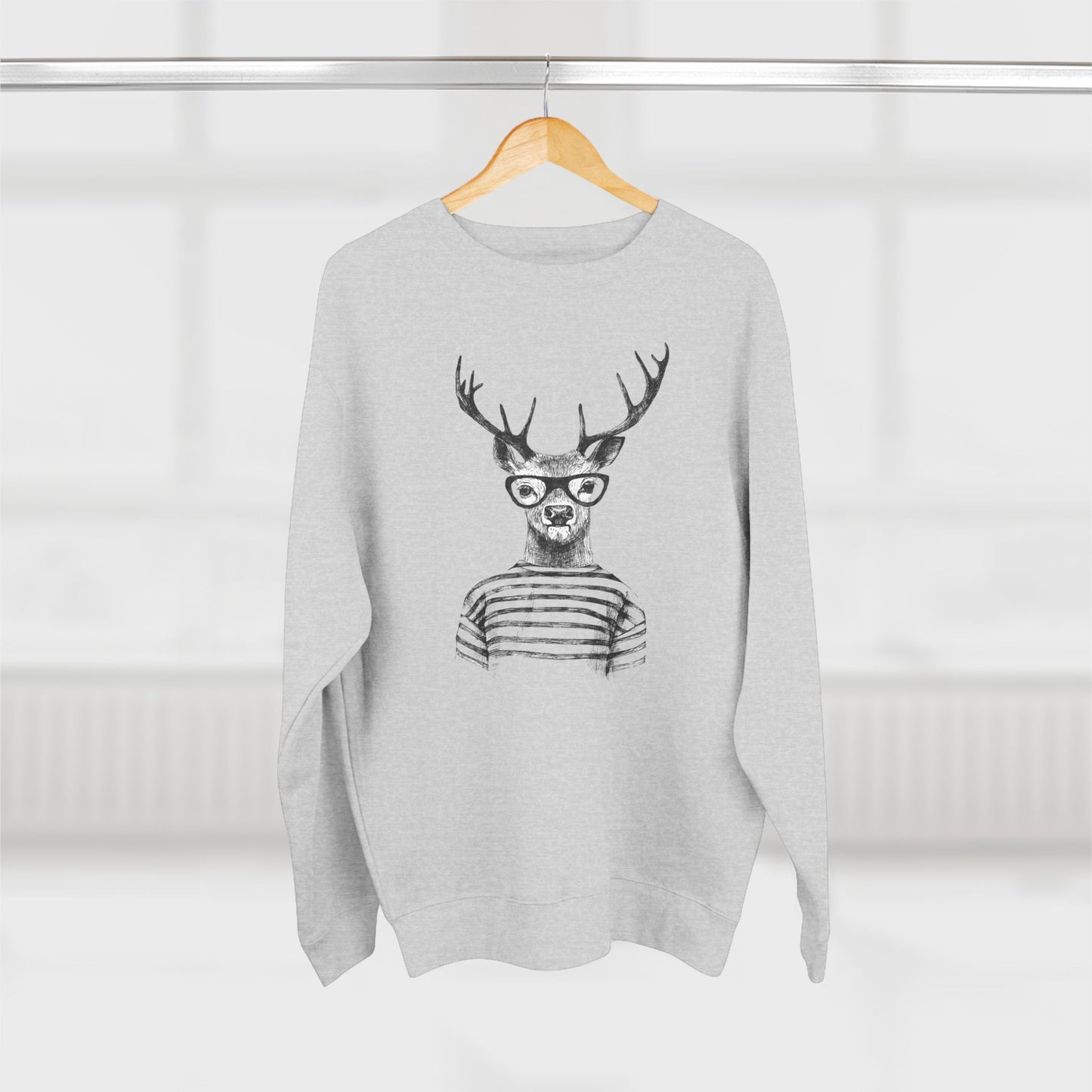 Quirky Animal Graphic Sweatshirt, Cute Unisex Crewneck, Cozy Fashion, Gift for Nature Lovers, Stylish Casual Wear