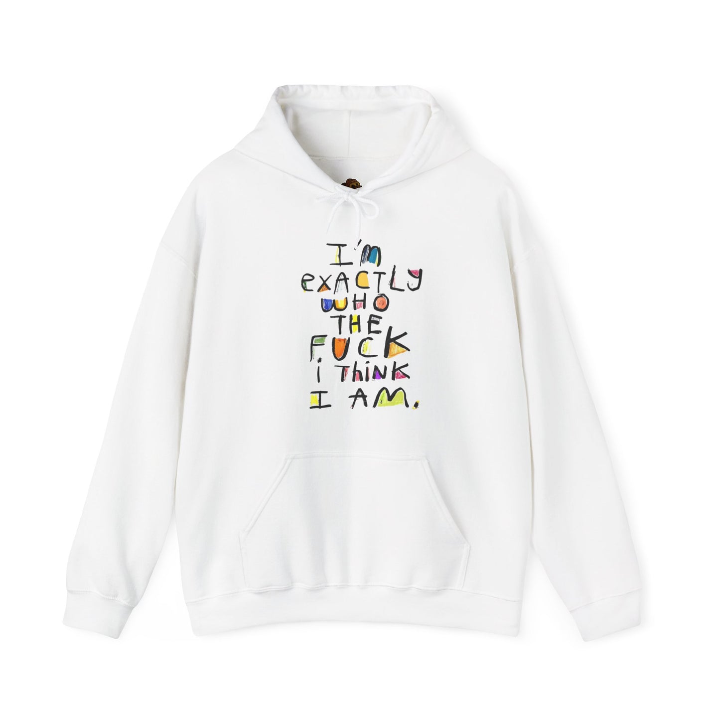 Bold Statement Hoodie, Sweatshirt with Bold Statement, Unisex Statement Hoodie, Bold Text Hooded Sweatshirt, Bold Typography Pullover,