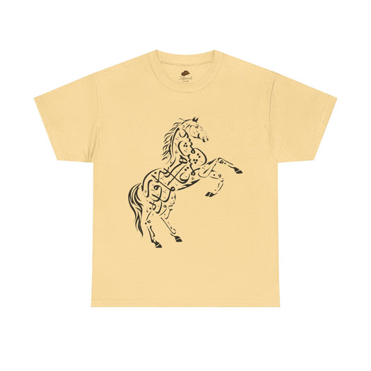 Men's Oversized Tee, Caligraphy Art Print, Comfy Graphic T-Shirt, Large Fit Shirt, Stylish Design, Gift for Him, Relaxed Fit Top,