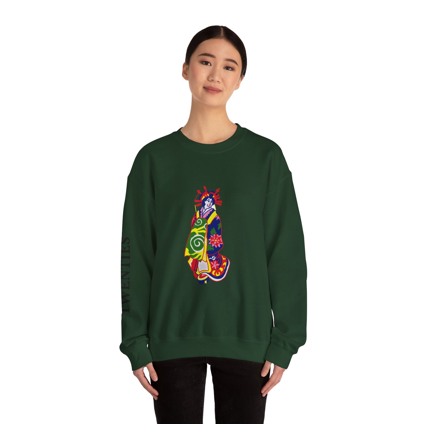 Brazilian Art Crewneck Sweatshirt, Unique South American Design, Cozy Jumper, Sweatshirt Gift, Vibrant Pullover, Cultural Clothing
