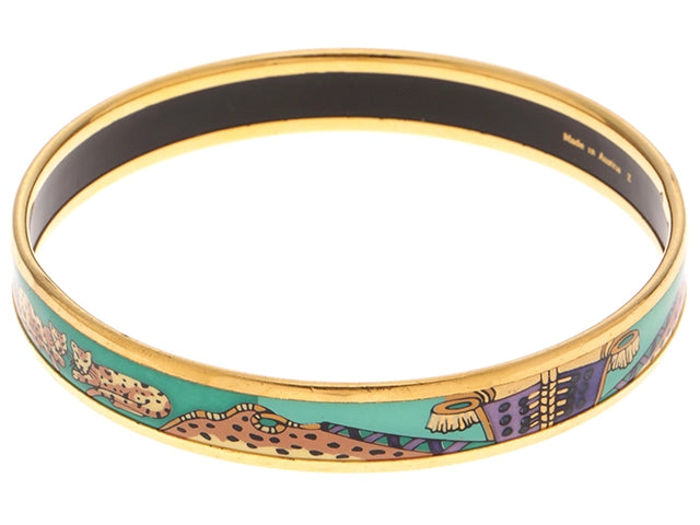 HERMES Hermès Enamel PM Multi/GP [471]N bracelet with multicolor design, luxury accessory, unicorn, relaxed fit, graphic tee, hoodie compatible